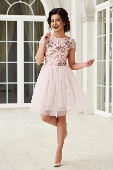 StarShinerS short occasional rosa cloche dress