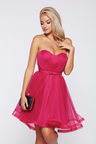 Ana Radu pink occasional corset dress with push-up cups
