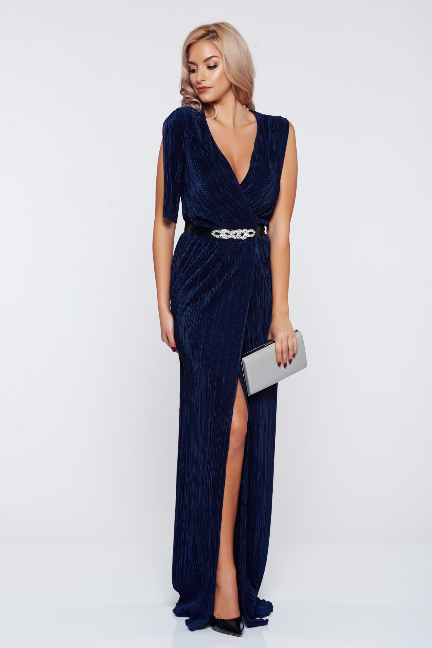 wrap around gown