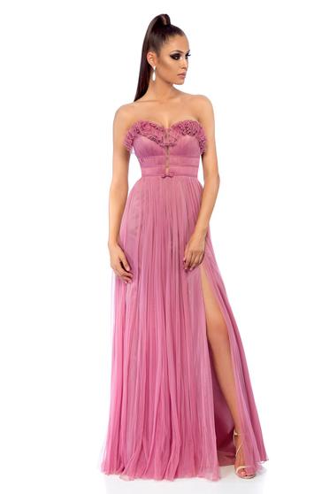 Ana Radu rosa occasional long dress with push-up cups