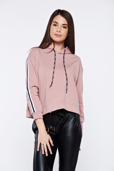 Rosa casual coat with undetachable hood