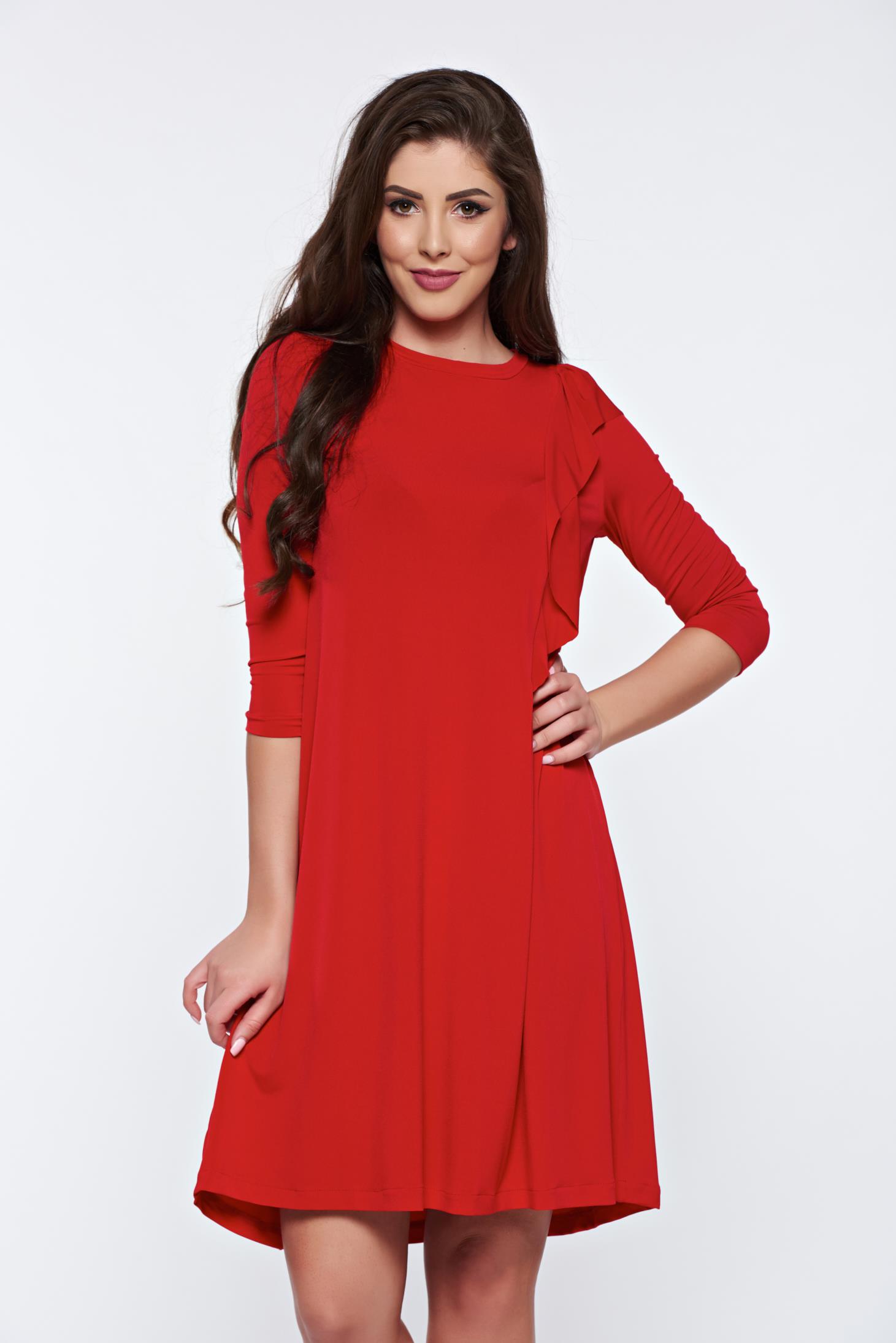 Casual Red Dress