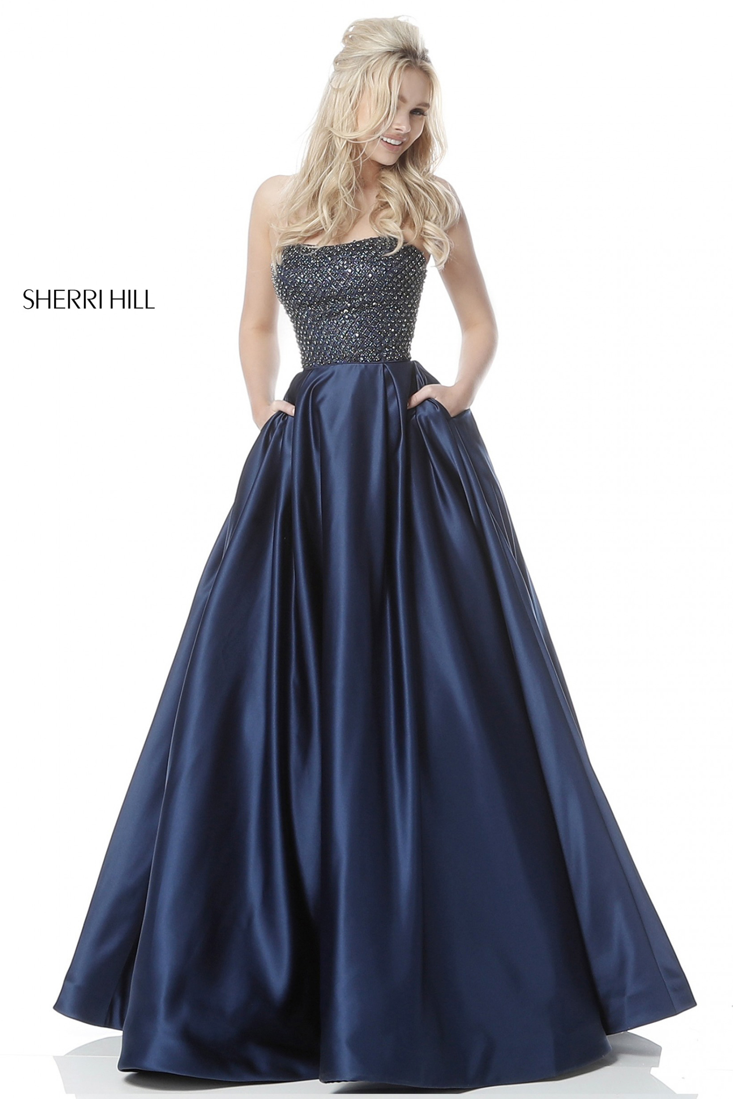 Sherri Hill 51608 Black Dress
