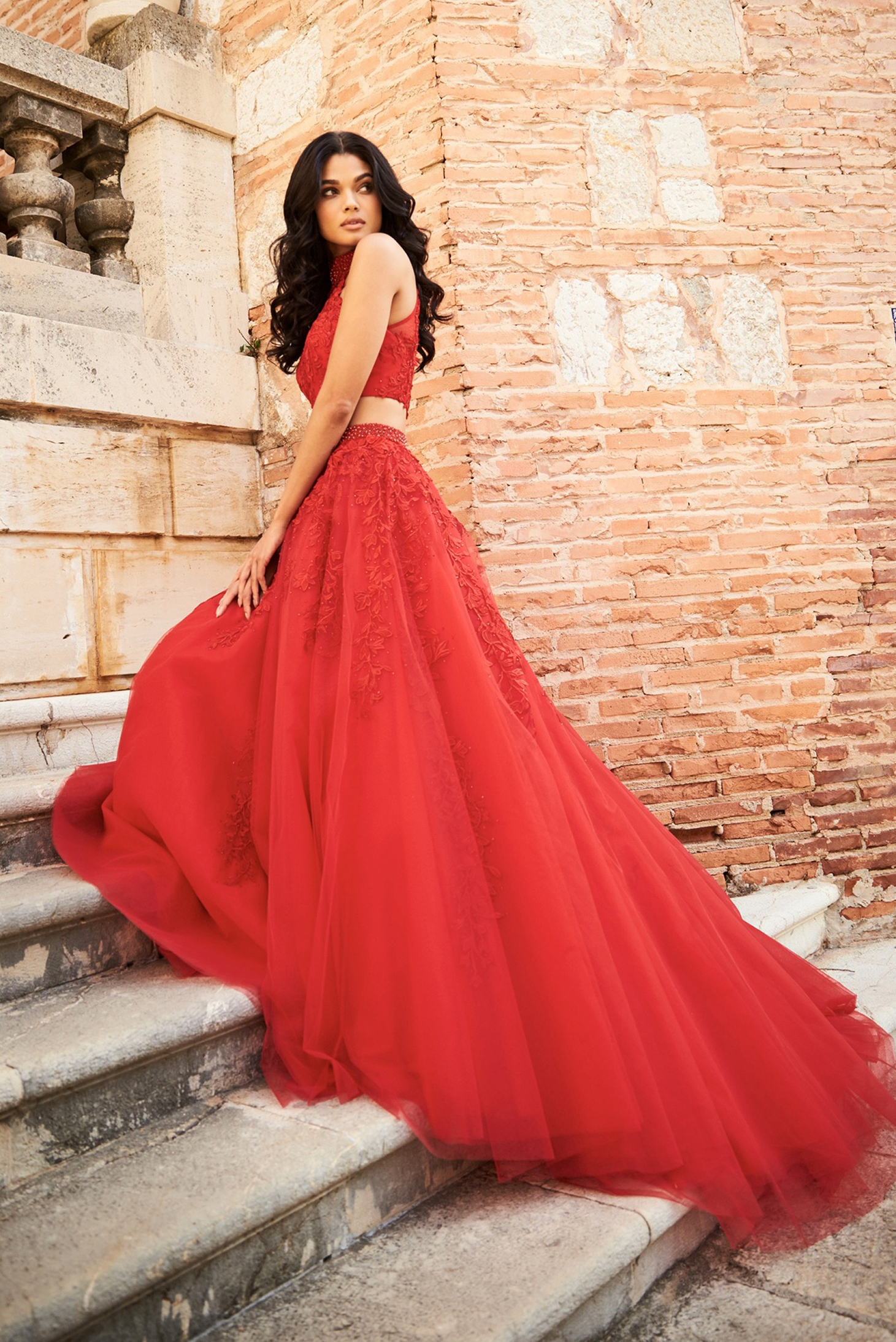 Sherri Hill 51925 Red Dress