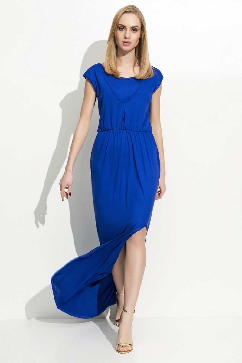 Thin Blue Dress