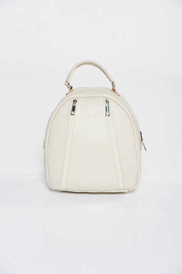 Nude backpacks casual natural leather