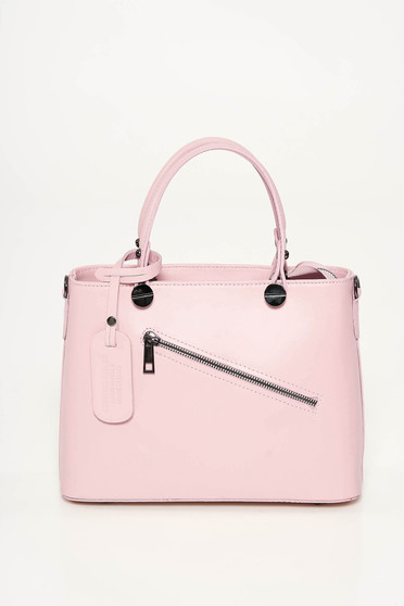 Rosa bag office natural leather medium grab handles