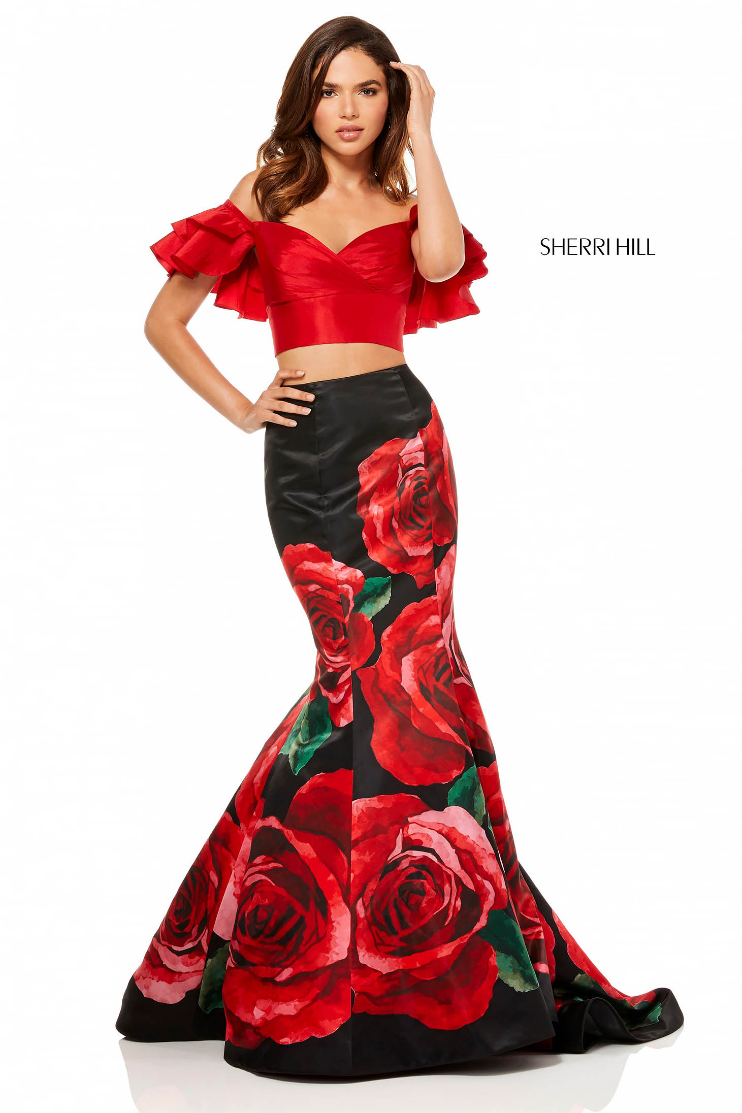 sherri hill black gown
