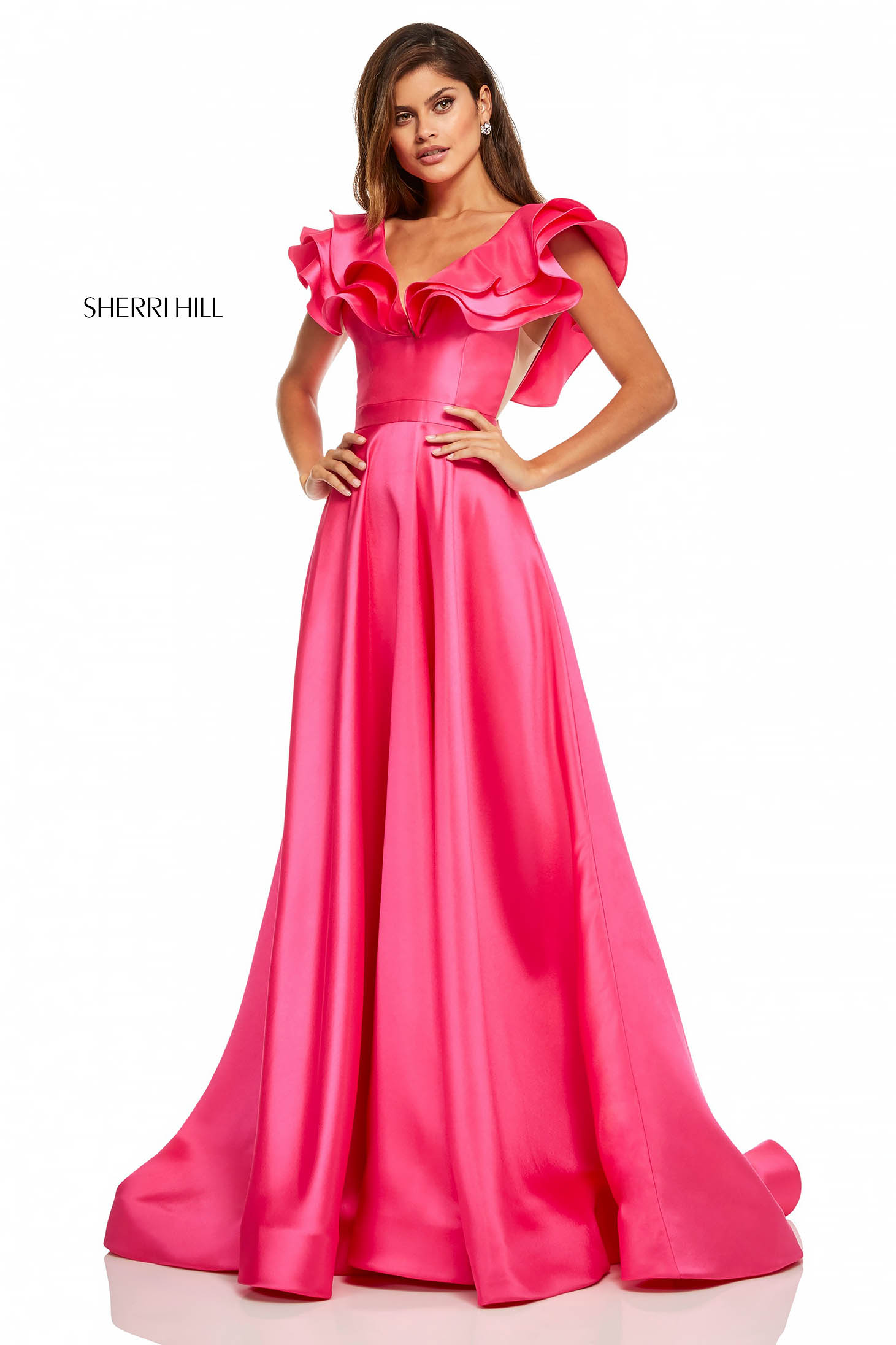 Rochie Sherri Hill 52595 Pink