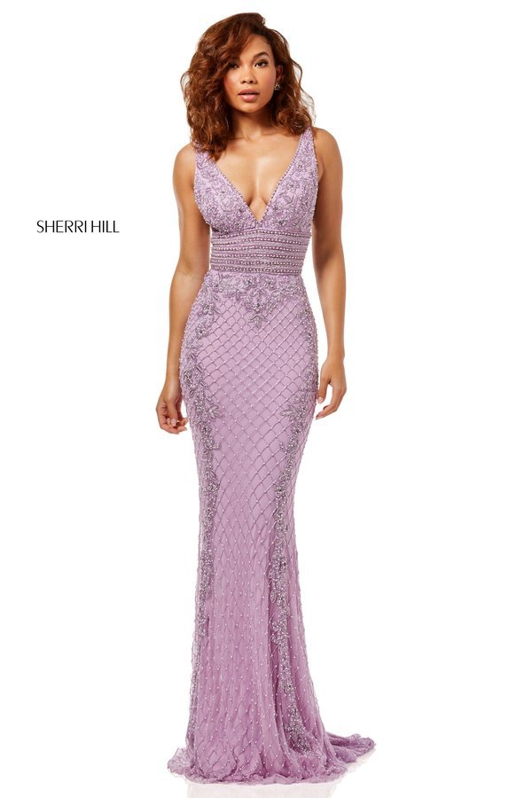 Rochie Sherri Hill 52453 Lila
