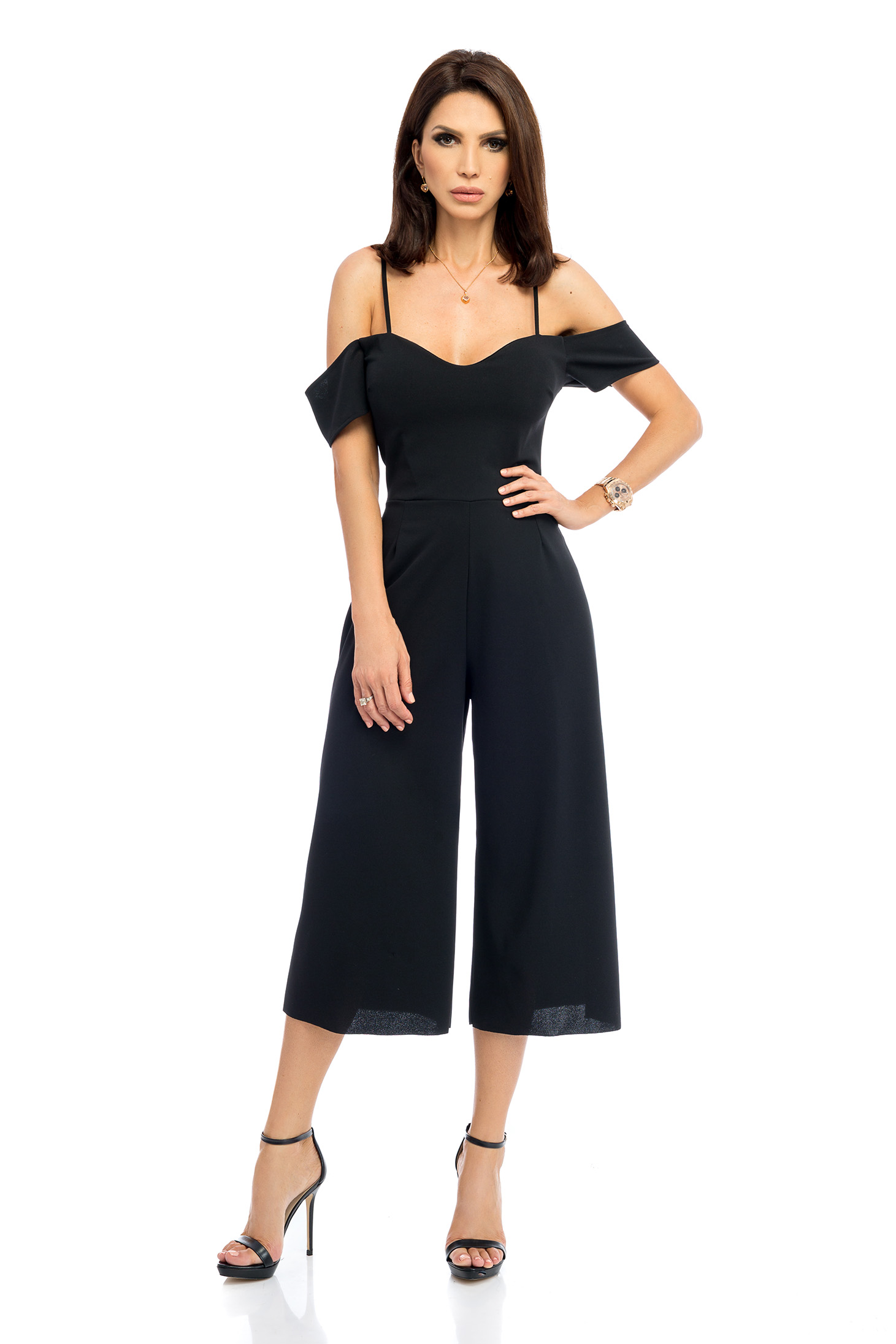 black jumpsuit elegant