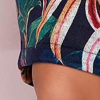 Rochie din tricot tip creion cu decolteu cazut - StarShinerS