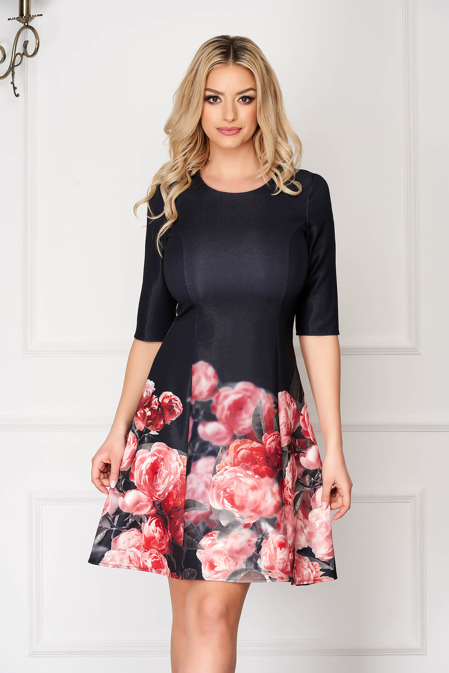 flower dress short