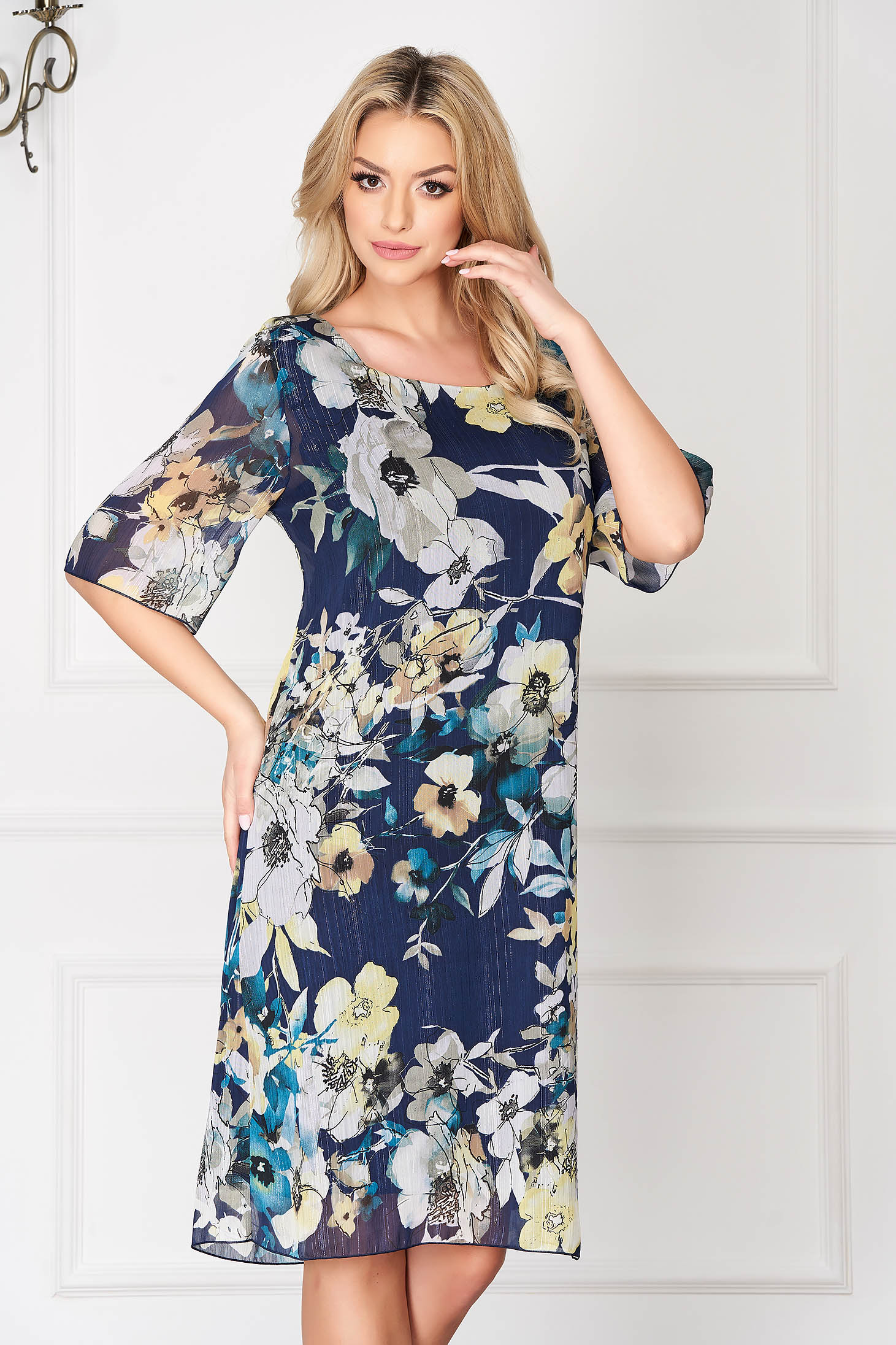 straight midi dress