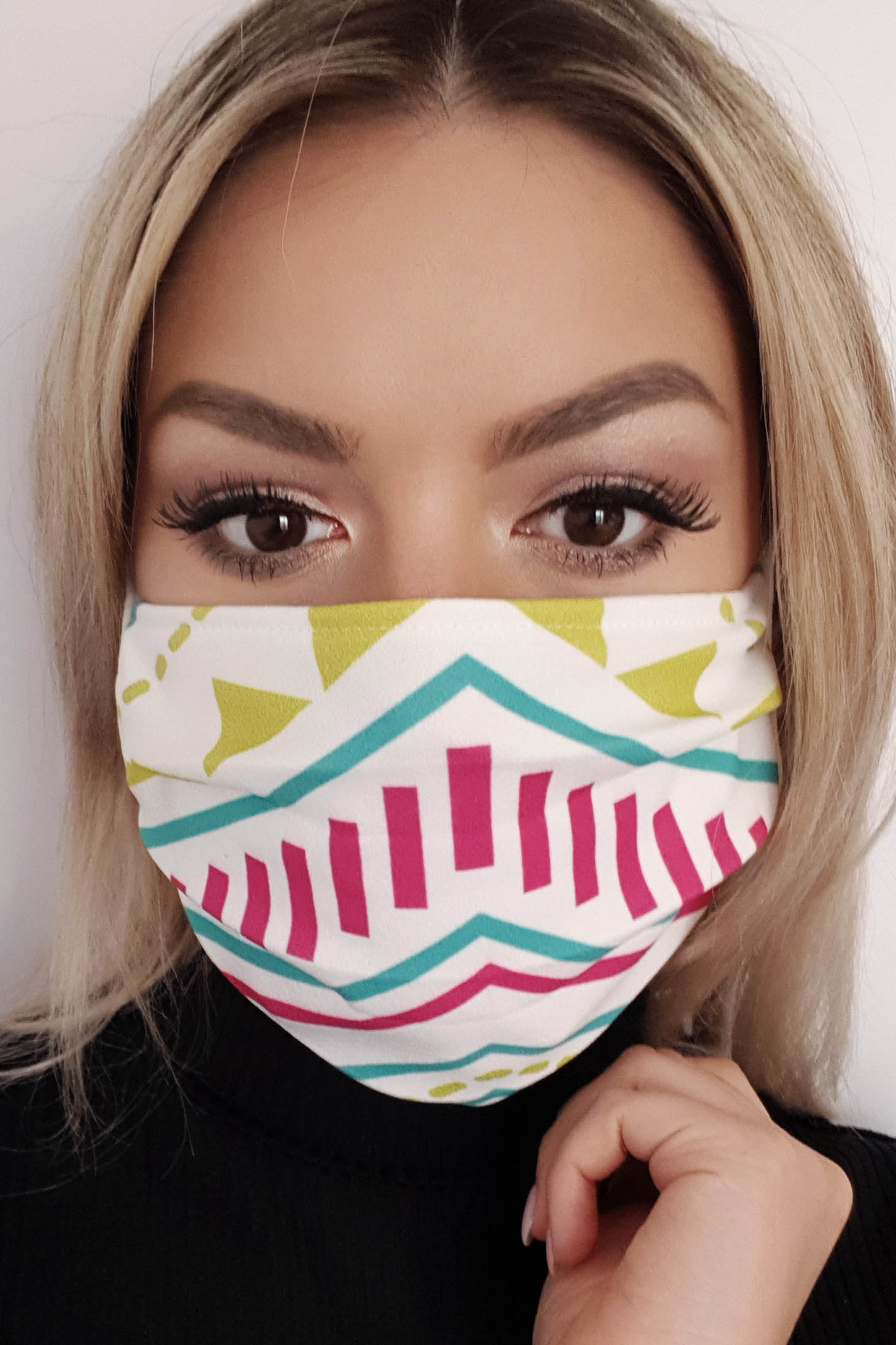 Masca textila StarShinerS alba