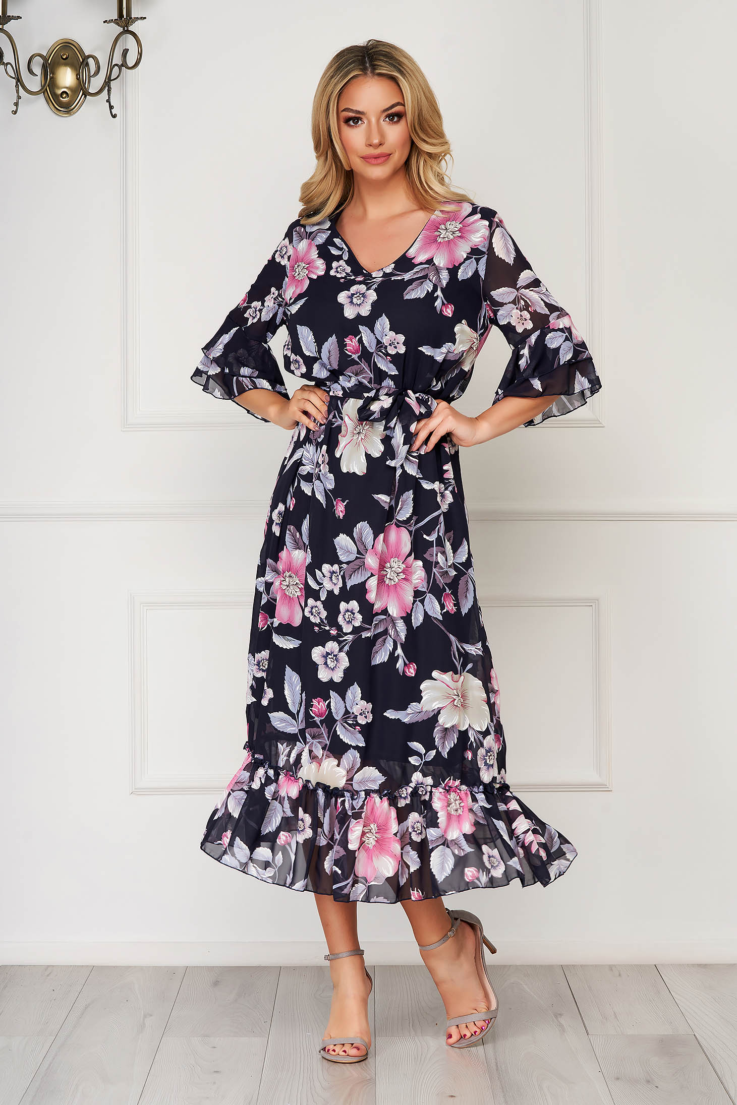 lycra maxi dress