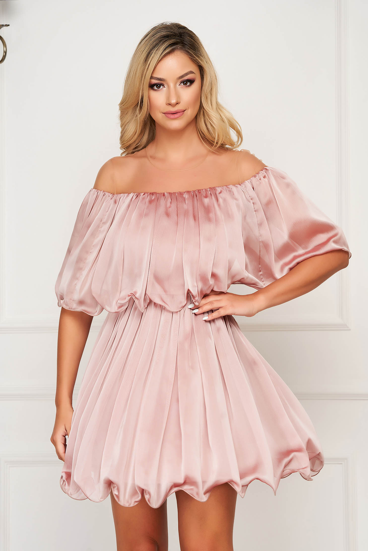 cheap light pink dresses