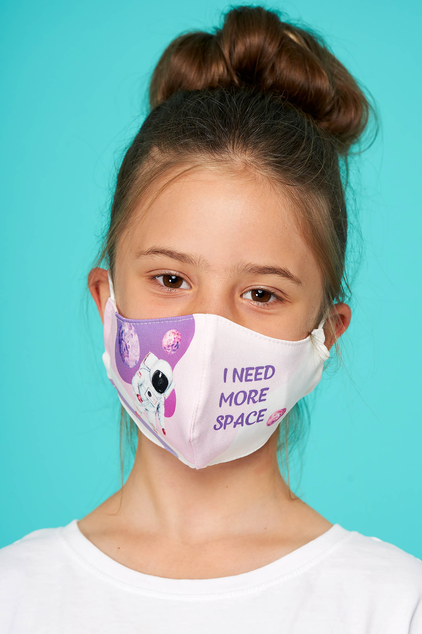 Masca textila pentru copii StarShinerS lila