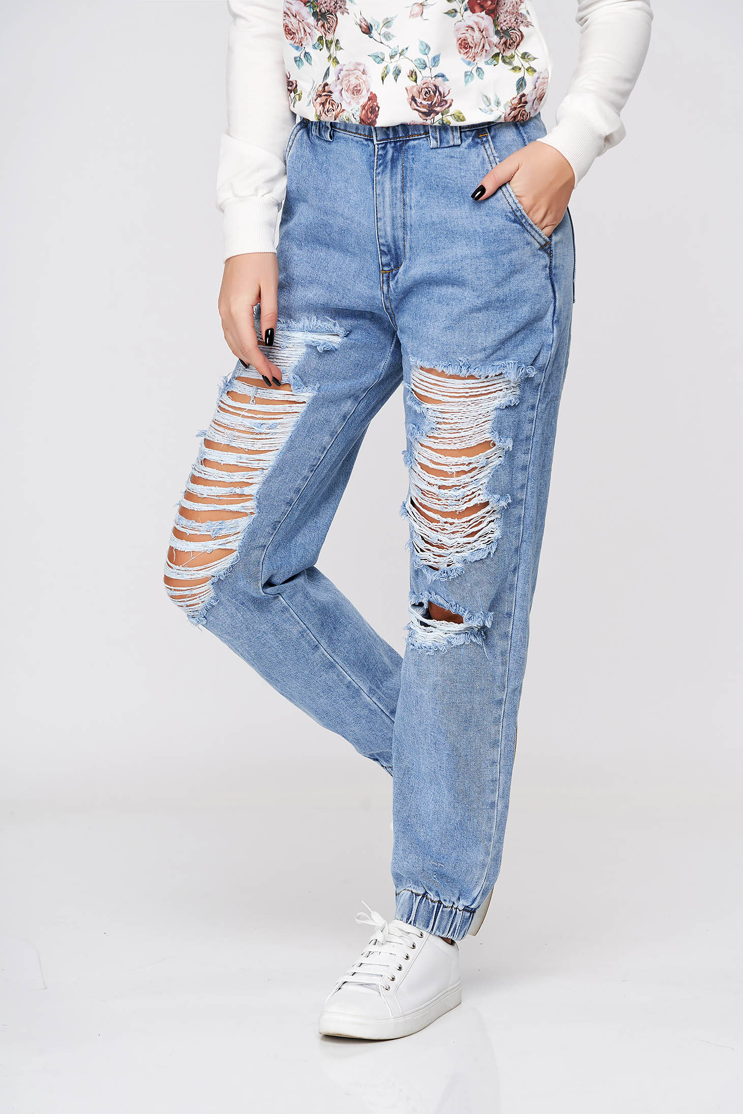 non elastic jeans