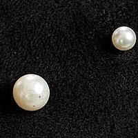 Manusi dama SunShine negre din material catifelat cu aplicatii cu perle