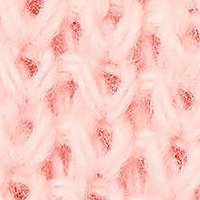 Világos rózsaszínű magas nyakú bő szabású kötött ruha rugalmas anyagból