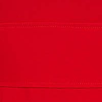 Rochie StarShinerS rosie scurta din stofa usor elastica cu croi in a si buzunare