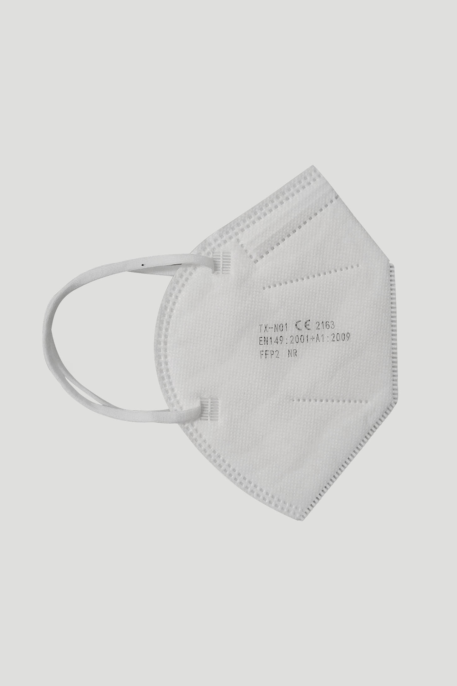 Masca de protectie alba cu filtru FFP2 reutilizabila cu certificat CE 1 - StarShinerS.ro