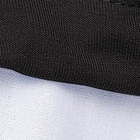 Trening SunShine negru cu croi larg cu pantaloni cu buzunare si snur