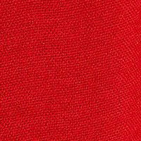 Fodros gyűrött anyag rövid piros ruha harang alakú gumirozott derékrésszel