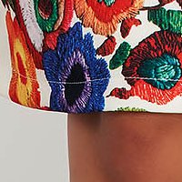 Rochie din stofa usor elastica midi tip creion cu imprimeu floral - StarShinerS