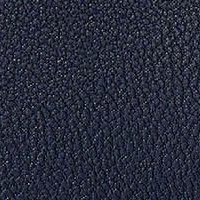 Navy Blue Short Eco-Leather Pencil Skirt - SunShine