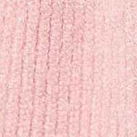 Bluza dama SunShine roz deschis office cu maneca lunga din material subtire tricotat accesorizata cu brosa si volanase la terminatie