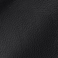 Asymmetrical Black Faux Leather Pencil Skirt - SunShine