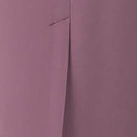 Púder rózsaszínű magas derekú ceruza midi irodai szoknya enyhén rugalmas anyagból szatén masnival
