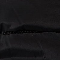 Fekete hosszú vízlepergető dzseki eltávolítható kapucni