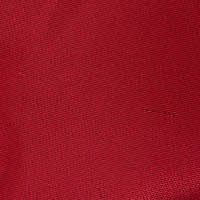 Piros vízlepergető zsebes hosszú dzseki műszőrme díszítéssel