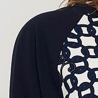 Rochie din tricot subtire si fin asimetrica cu un croi drept - StarShinerS