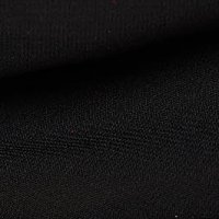 Fekete harang alakú StarShinerS ruha gumirozott derékrésszel, muszlinból