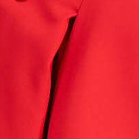Piros StarShinerS irodai zsebes harang szoknya szövetből