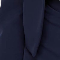 Navy Blue Fitted Blazer made from Slightly Elastic Fabric - StarShinerS
