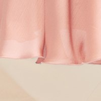 Világos rózsaszínű ruha midi harang muszlin