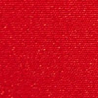 Rochie din stofa elastica rosie in clos cu volanase pe umar - StarShinerS