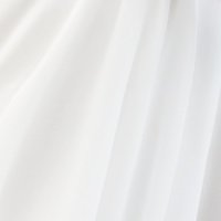 Ivory Veil Midi Asymmetrical Dress with Ruffles on the Sleeve - StarShinerS