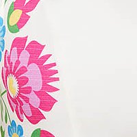 Rochie din stofa elastica midi tip creion cu imprimeu floral digital - StarShinerS