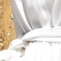 Rochie din georgette in clos cu elastic in talie si imprimeu floral digital - StarShinerS