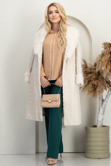 Outfit - košulja za žene, ženske hlače, ženska krzna