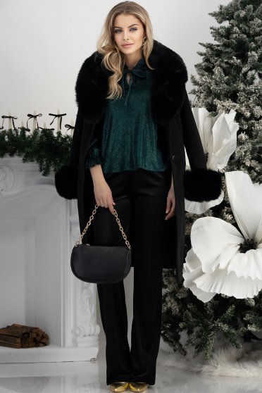 Outfit - dámská halenka, dámský kabát