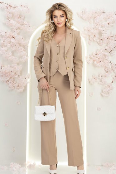 Outfit - blejzry dámská, vesta, dámské kalhoty 