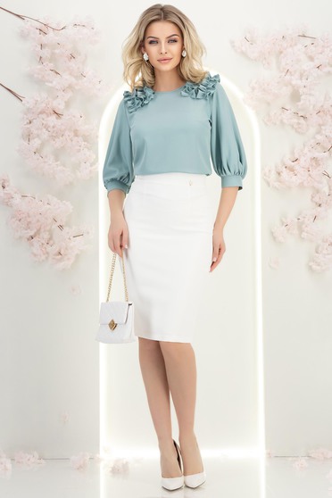 Business outfit - sukně, dámská halenka