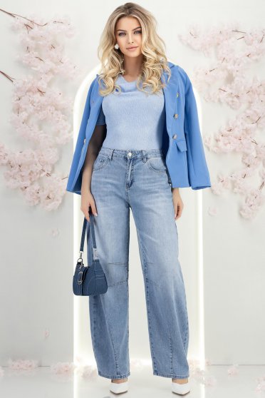 Outfit - dámské džíny, blejzry dámská, dámská halenka